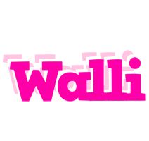 Walli dancing logo