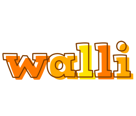 Walli desert logo