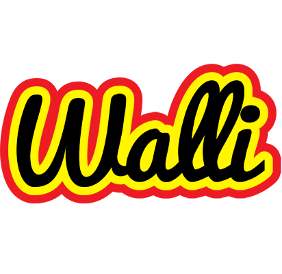 Walli flaming logo