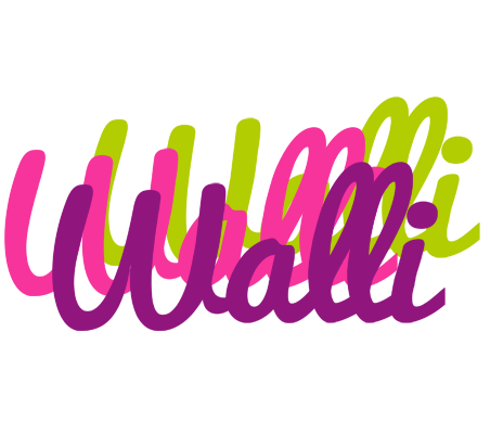 Walli flowers logo