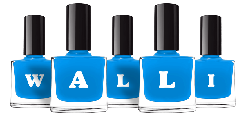 Walli glossy logo