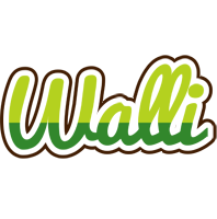 Walli golfing logo