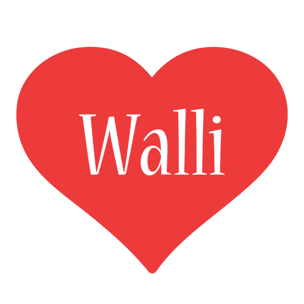 Walli love logo