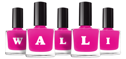 Walli nails logo