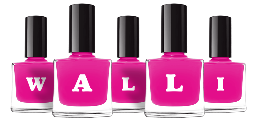 Walli nails logo