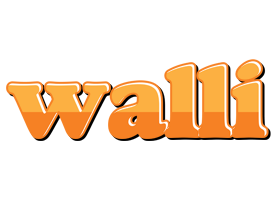 Walli orange logo