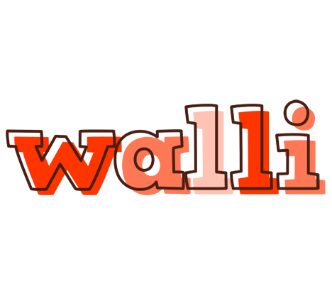 Walli paint logo