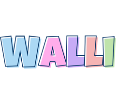 Walli pastel logo