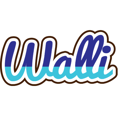 Walli raining logo