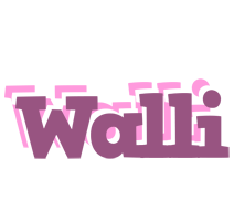 Walli relaxing logo