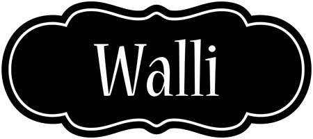 Walli welcome logo