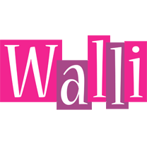 Walli whine logo