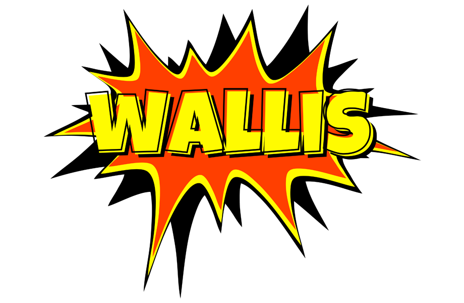 Wallis bazinga logo
