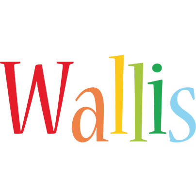 Wallis birthday logo