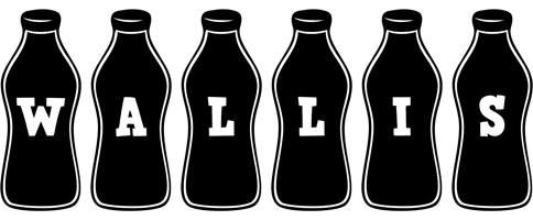 Wallis bottle logo