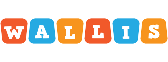 Wallis comics logo