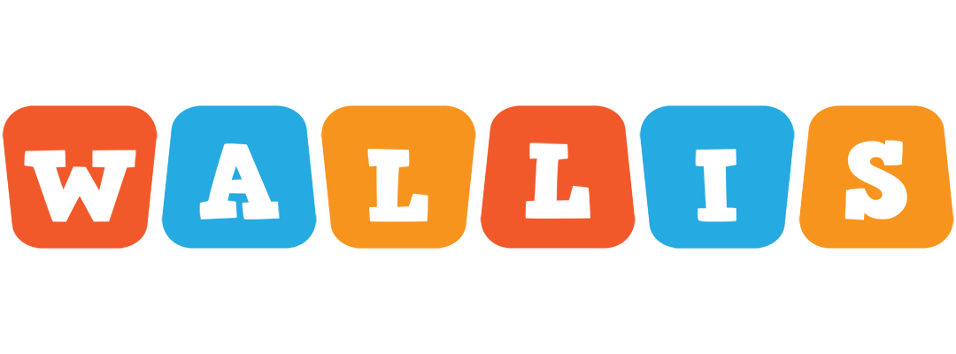 Wallis comics logo