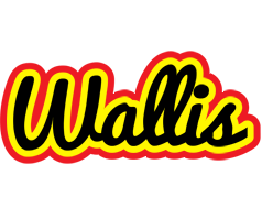 Wallis flaming logo