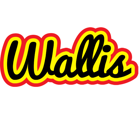 Wallis flaming logo