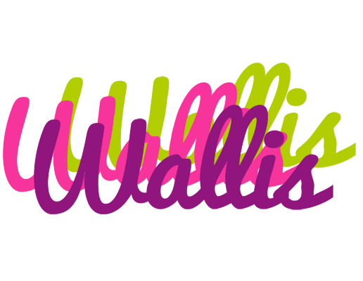 Wallis flowers logo