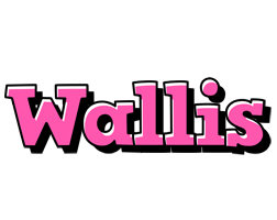 Wallis girlish logo