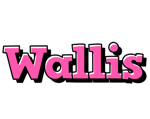 Wallis girlish logo
