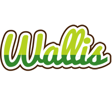 Wallis golfing logo