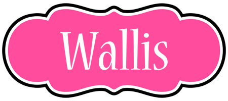 Wallis invitation logo