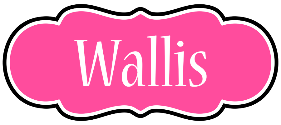 Wallis invitation logo