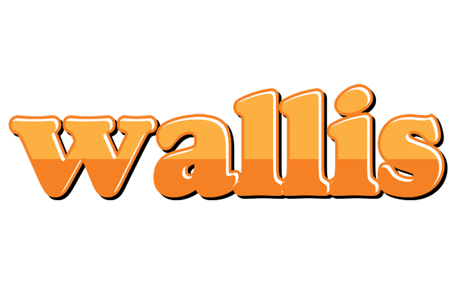Wallis orange logo