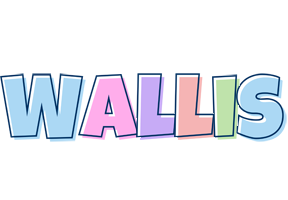 Wallis pastel logo