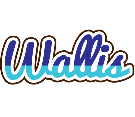 Wallis raining logo
