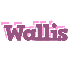 Wallis relaxing logo