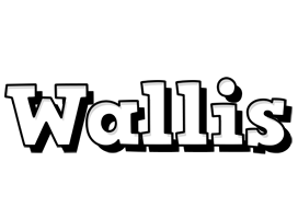 Wallis snowing logo