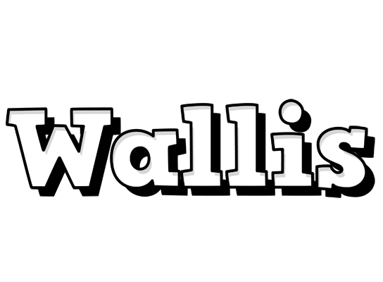 Wallis snowing logo