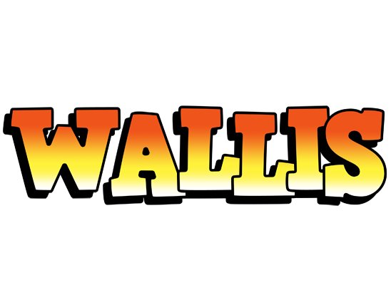 Wallis sunset logo
