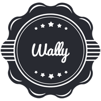 Wally badge logo