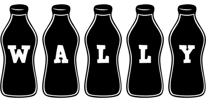 Wally bottle logo