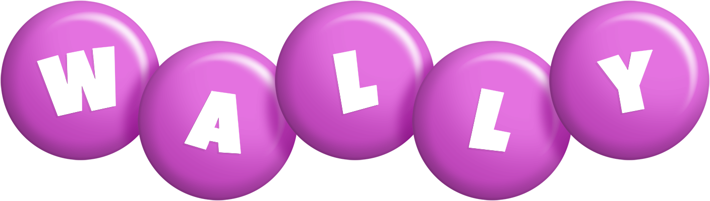 Wally candy-purple logo