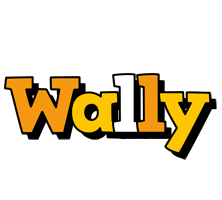 Wally cartoon logo