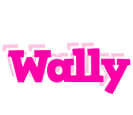 Wally dancing logo