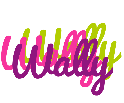 Wally flowers logo