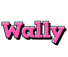 Wally girlish logo