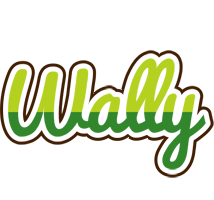 Wally golfing logo