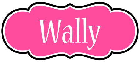 Wally invitation logo