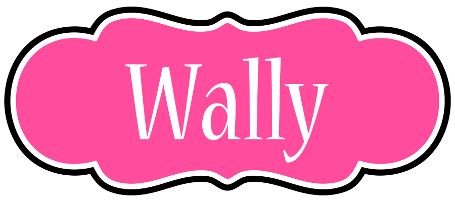 Wally invitation logo
