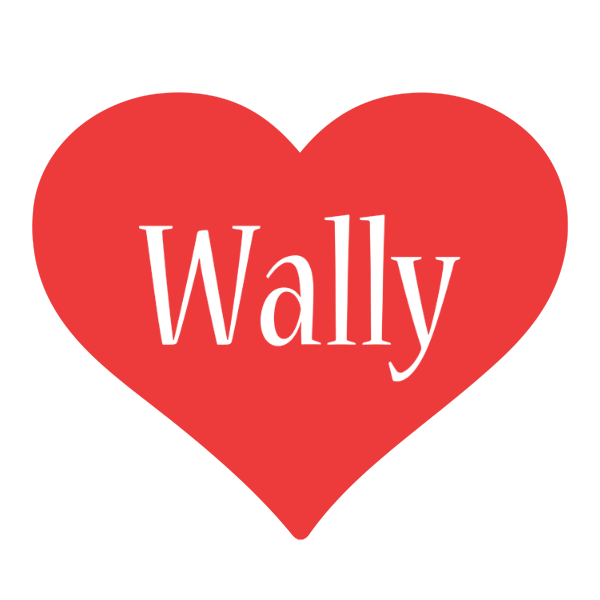 Wally love logo