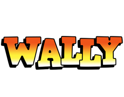 Wally sunset logo