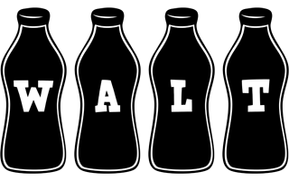 Walt bottle logo