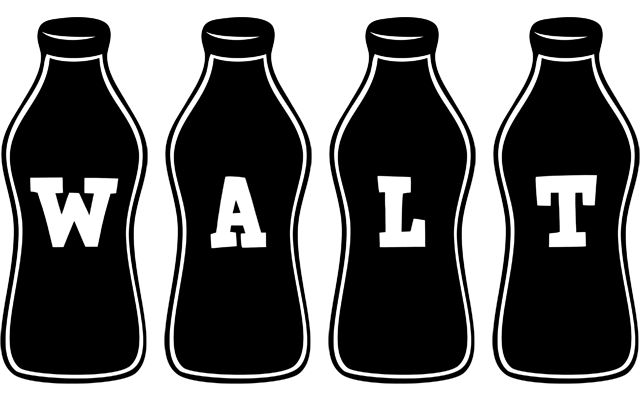 Walt bottle logo